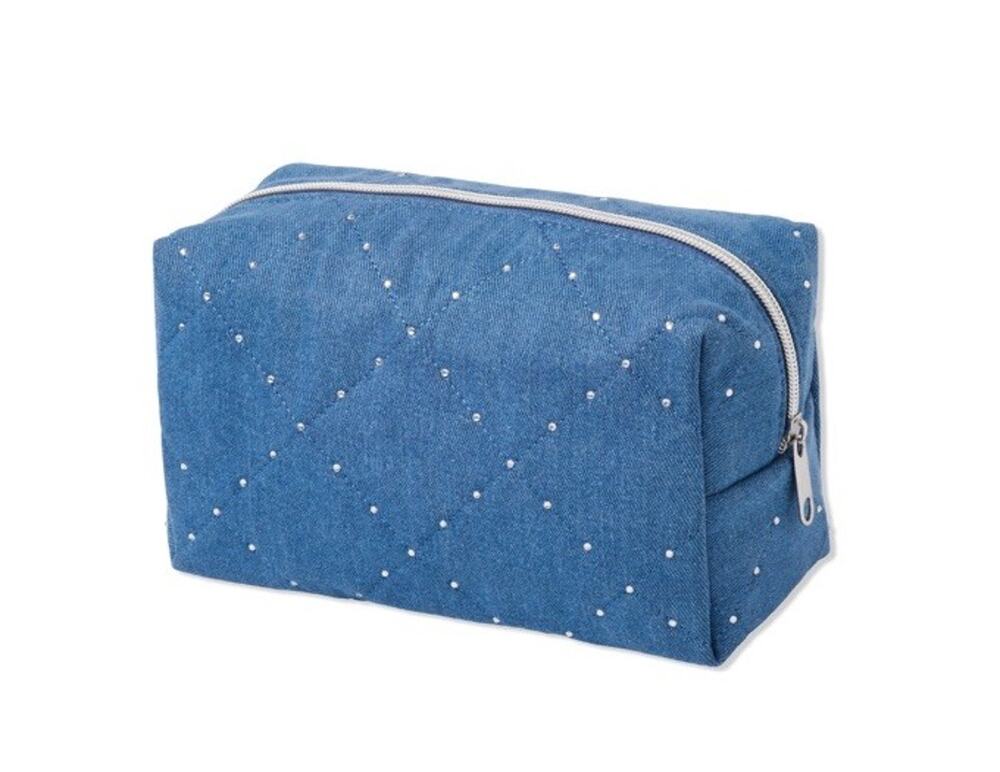 JoyBright - Denim makeup bag - Cosmetic Bag